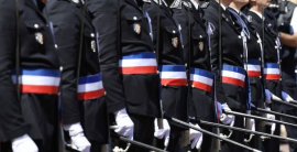 French police officers